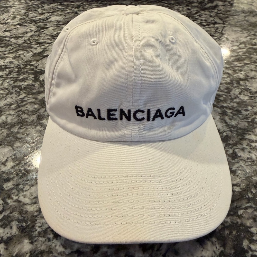 Balenciaga White Cap